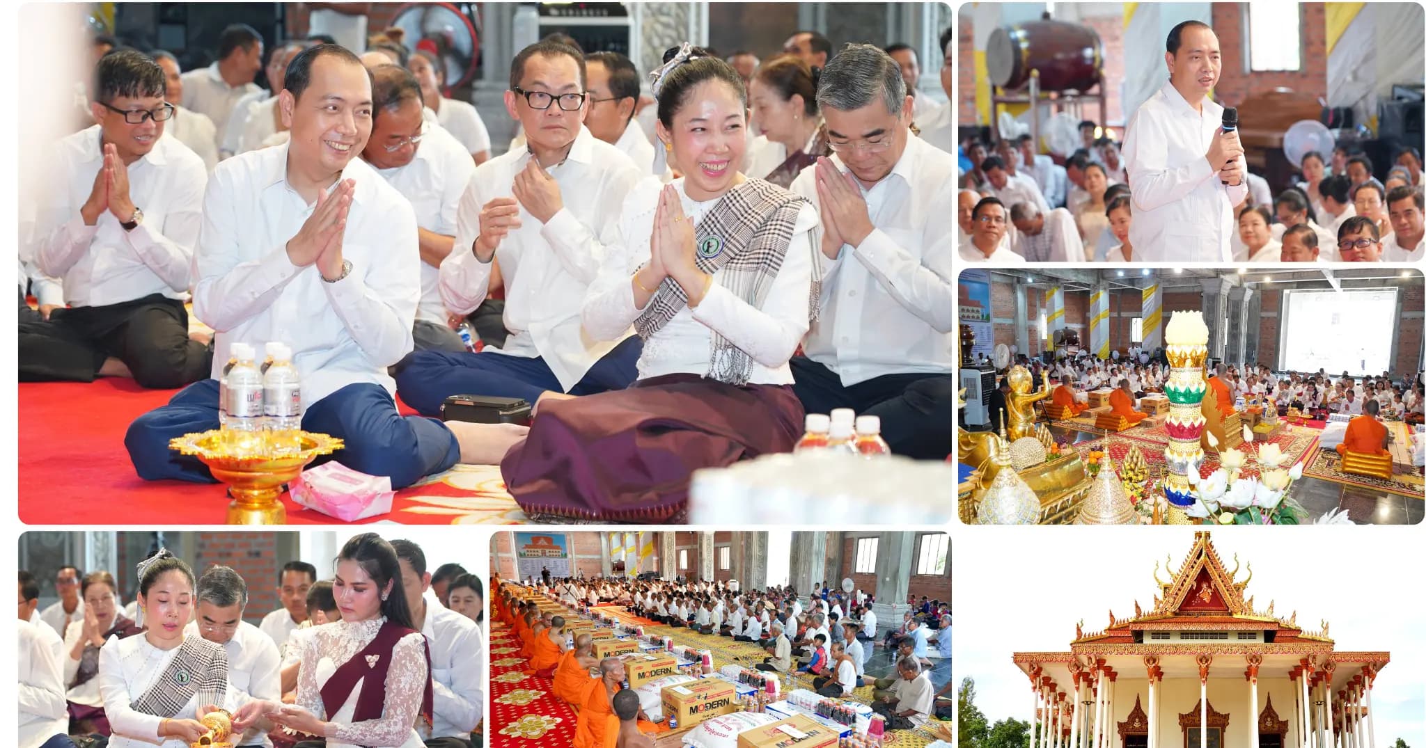ឯកឧត្តម នេត្រ ភក្ត្រា និងលោកជំទាវ រួមជាមួយក្រុមការងាររាជរដ្ឋាភិបាលចុះមូលដ្ឋានខេត្តក្រចេះ ប្រគេនទានវស្សាដល់វត្តចំនួន ២៧វត្ត ក្នុងស្រុកសំបូរ ខេត្តក្រចេះ ដើម្បីលើកស្ទួយព្រះពុទ្ធសាសនា និងប្រពៃណីជាតិ