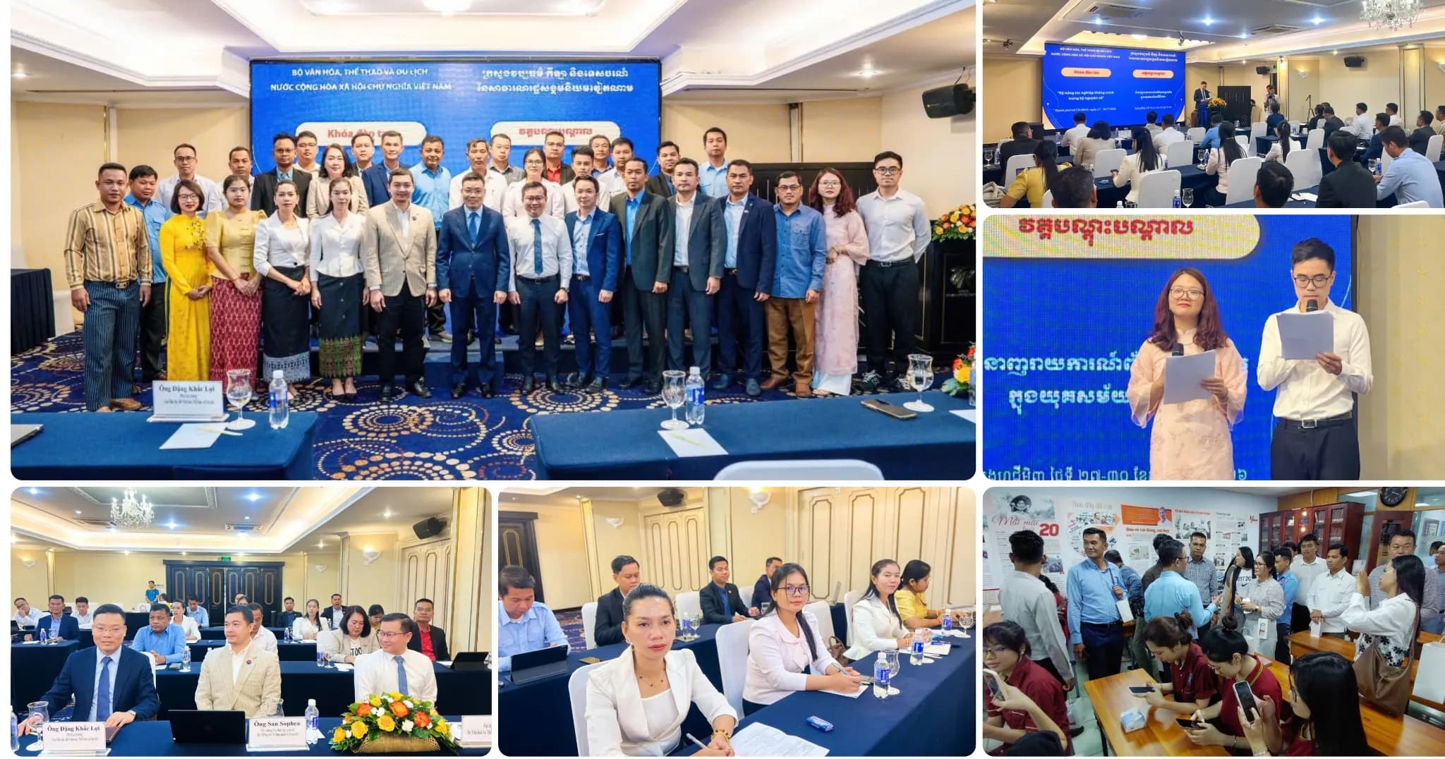 សិក្ខាកាម២៧រាជធានី/ខេត្ត នៃព្រះរាជាណាចក្រកម្ពុជា បានបំពេញបេសកកម្មផ្លាស់ប្ដូរបទពិសោធន៍ និងក្រសោបយកចំណេះដឹងផ្នែកព័ត៌មានវិទ្យា និងសារព័ត៌មានយ៉ាងសកម្ម នៅទីក្រុងហូជីមិញ សាធារណរដ្ឋសង្គមនិយមវៀតណាម