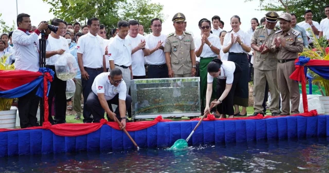ស្អែកនេះខណ្ឌរដ្ឋបាលជលផលខេត្តប៉ៃលិន នឹងលែងកូនត្រីចម្រុះជិត៣ម៉ឺនកូន