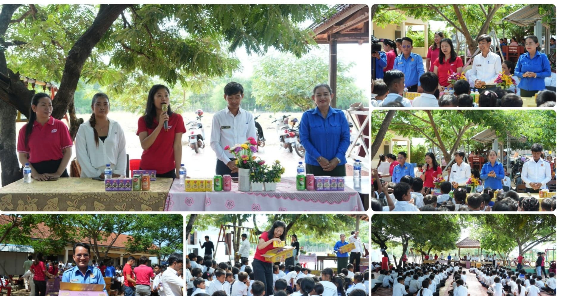 ក្រុមហ៊ុន វ៉ាយ អេច អេស (យ៉ូស) បានចុះចែកអំណោយសុខភាពនៅខេត្តកំពង់ធំ