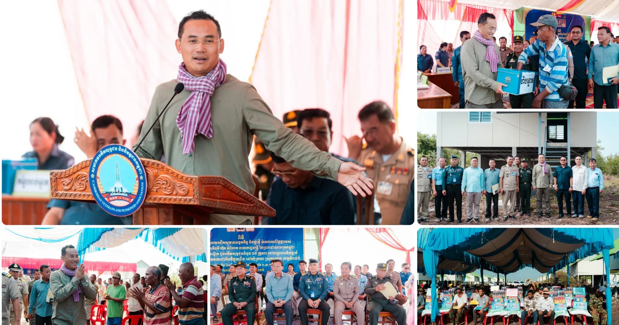 ផ្ទះចំនួន ៣៥ខ្នងថ្មីទៀត អំណោយរបស់សម្តេចមហាបវរធិបតី ហ៊ុន ម៉ាណែត និងលោកជំទាវ ត្រូវបានចាប់ឆ្នោតប្រគល់ជូនអតីតយុទ្ធជន គ្មានដី គ្មានផ្ទះ នៅខេត្តកំពង់ធំ
