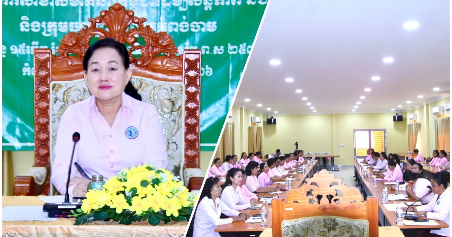 លោកស្រីអភិបាលរងខេត្តថ្លែងថា សមាជិកាសាខាសមាគមនារី បានរួមចំណែកយ៉ាងសំខាន់ ក្នុងការអភិវឌ្ឍស្ត្រី ក៏ដូចជាការលើកស្ទួយស្ត្រីឱ្យមានតួនាទីសំខាន់ក្នុងការអភិវឌ្ឍមូលដ្ឋាន
