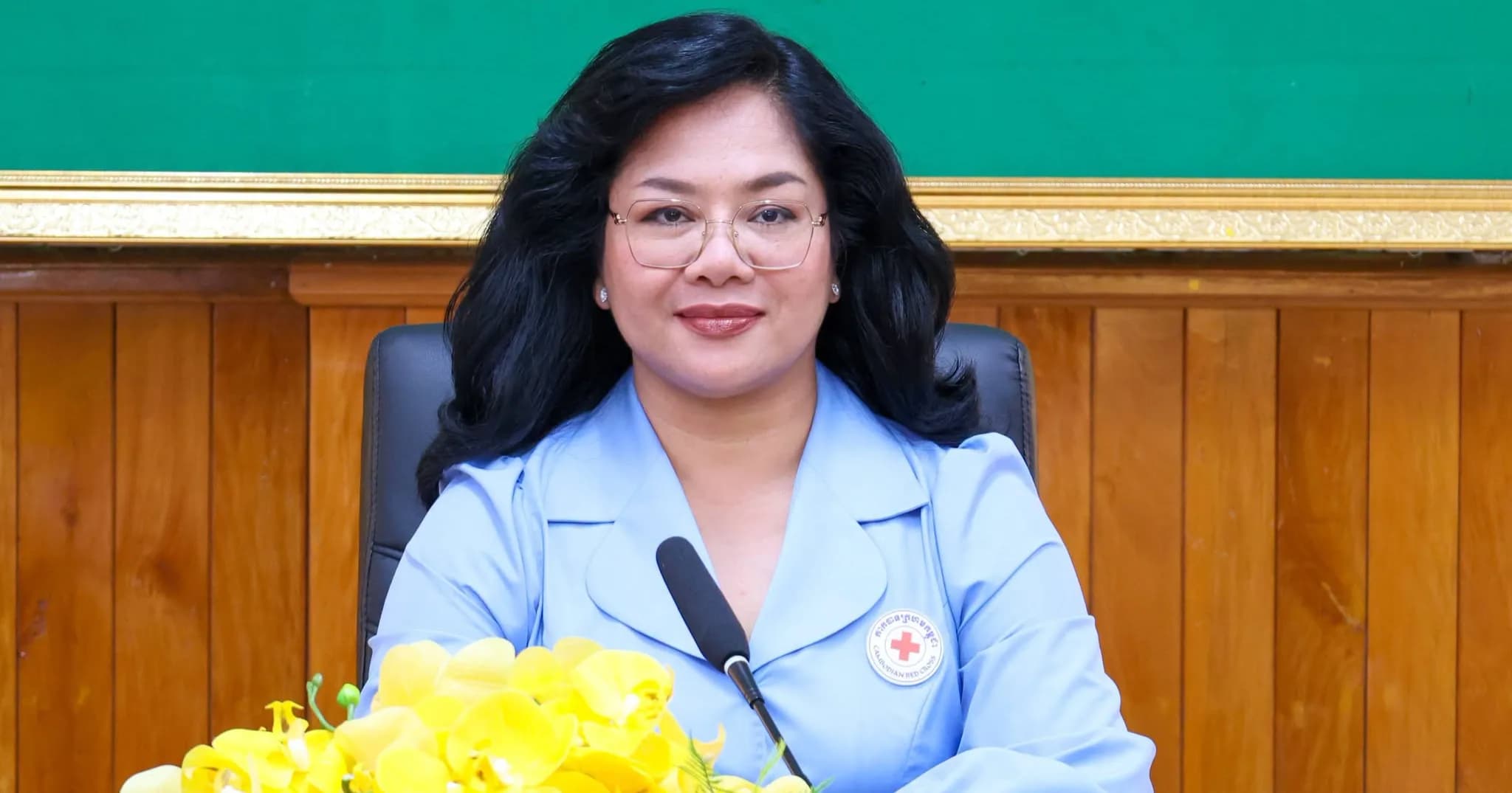 លោកជំទាវ ឃឹម សុខឃាង ញ៉ែមសំអឿន អនុប្រធាន អចិន្ត្រៃយ៍ គណៈកម្មាធិការសាខាកាកបាទក្រហមកម្ពុជាខេត្តរតនគិរី អញ្ជើញចូលរួមកិច្ចប្រជុំតាមប្រព័ន្ធអនឡាញ (zoom) ស្តីពី ការបូកសរុបលទ្ធផលការងាររយៈពេល៦ខែ ដើមឆ្នាំ២០២៦ និងលើកទិសដៅបន្តរបស់កាកបាទក្រហមកម្ពុជា