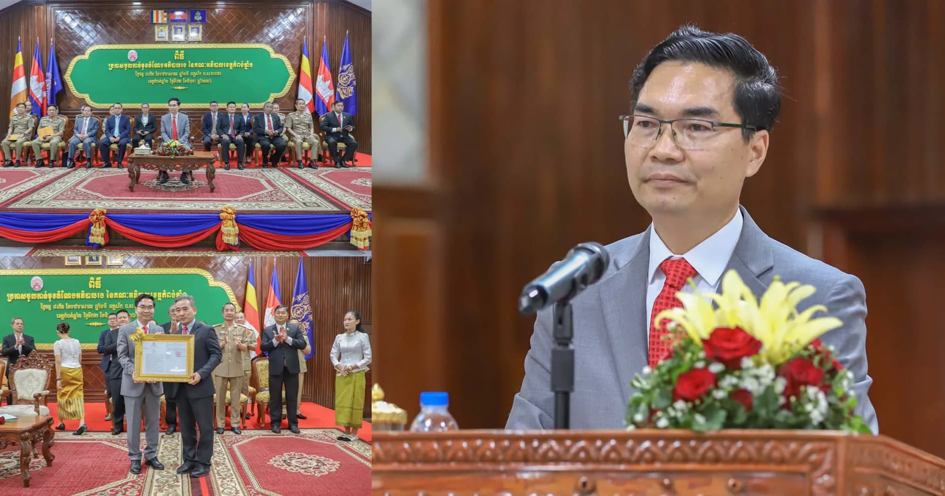 លោក ម៉ឹង វុធី ត្រូវបានប្រកាសចូលកាន់មុខតំ ណែង ជាអភិបាលរងខេត្តកំពង់ឆ្នាំង