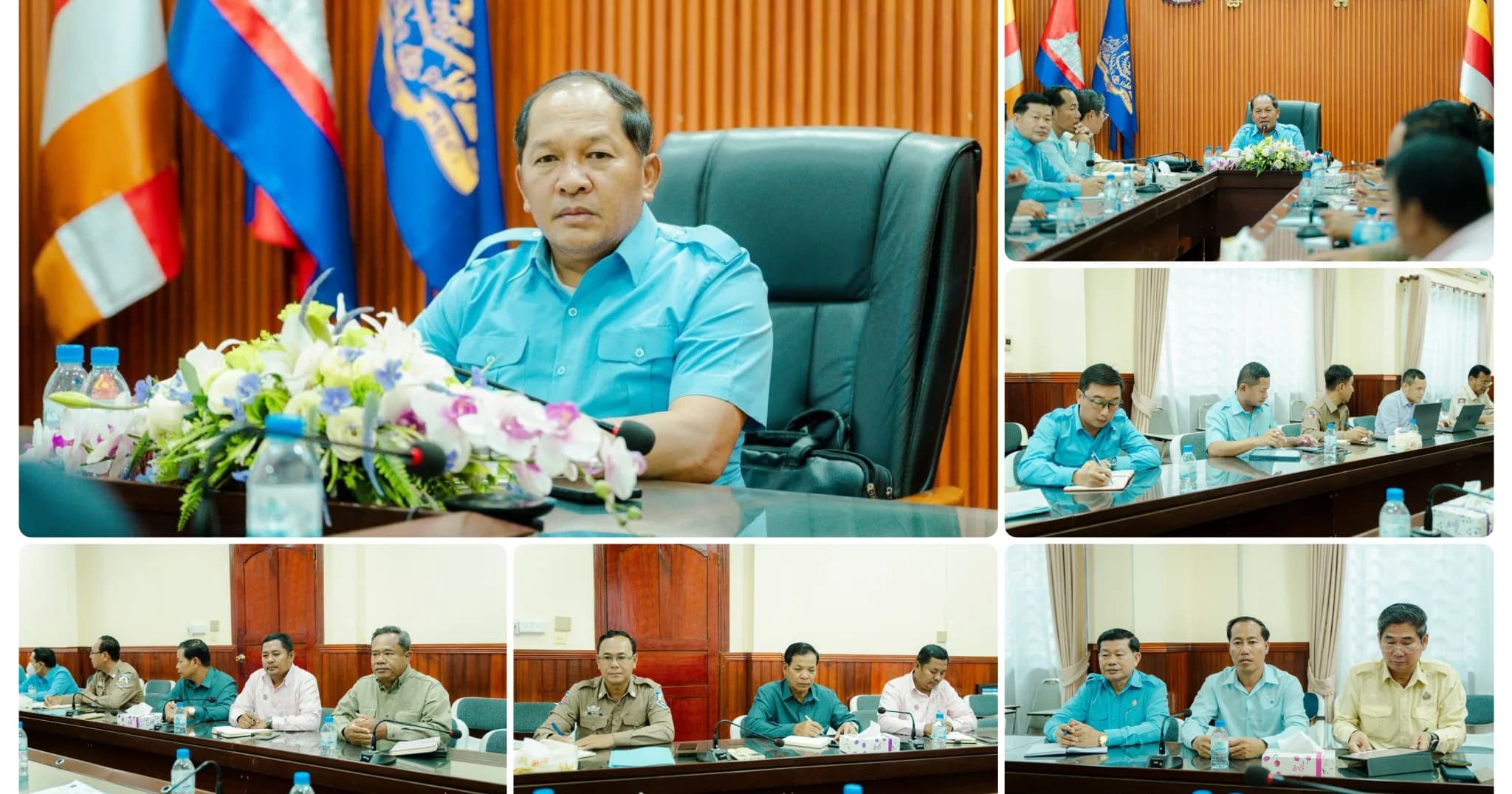 ឯកឧត្តម អ៊ុង វុទ្ធី ណែនាំឱ្យពង្រឹង និងយកចិត្តទុកដាក់លើការងារគ្រប់គ្រងគ្រោះមហន្តរាយនៅក្នុងភូមិសាស្រ្តខេត្តកំពង់ធំ