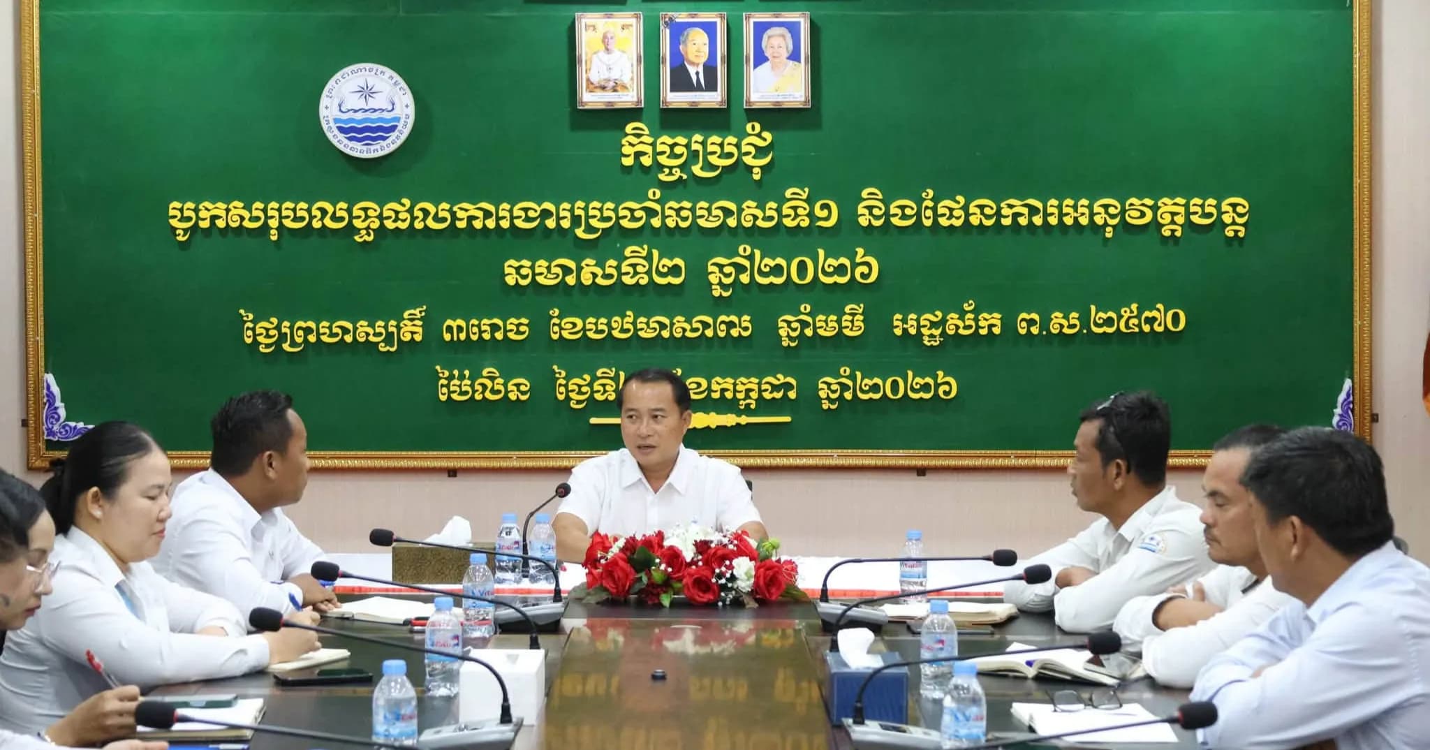 មន្ទីរធនធានទឹក និងឧតុនិយមខេត្ត បើកកិច្ចប្រជុំបូកសរុបលទ្ធផលការងារឆមាសទី១ និងទិសដៅអនុវត្តឆមាសទី២ ឆ្នាំ២០២៦