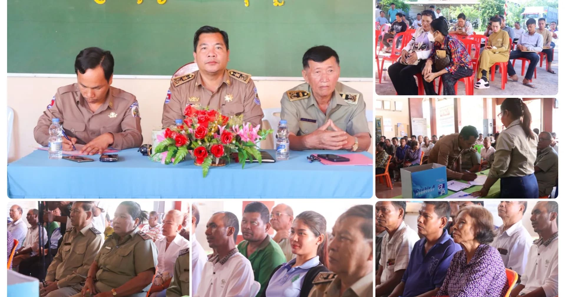 លោកអភិបាលក្រុងស្ទឹងសែន អញ្ជើញក្នុងពិធីដេញថ្លៃគម្រោងសាងសង់ផ្លូវក្រាលគ្រួសក្រហមប្រវែង៨៦០ម៉ែត្រ ទទឹង០៥ម៉ែត្រ ស្ថិតនៅភូមិក្តី និងភូមិស្លាកែត សង្កាត់ព្រៃតាហ៊ូ