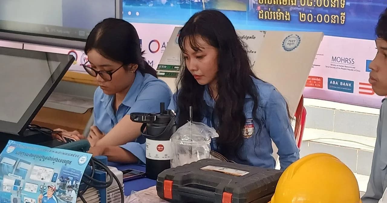 TVET ផ្តល់ជំនាញ ការងារ និងប្រាក់ចំណូល