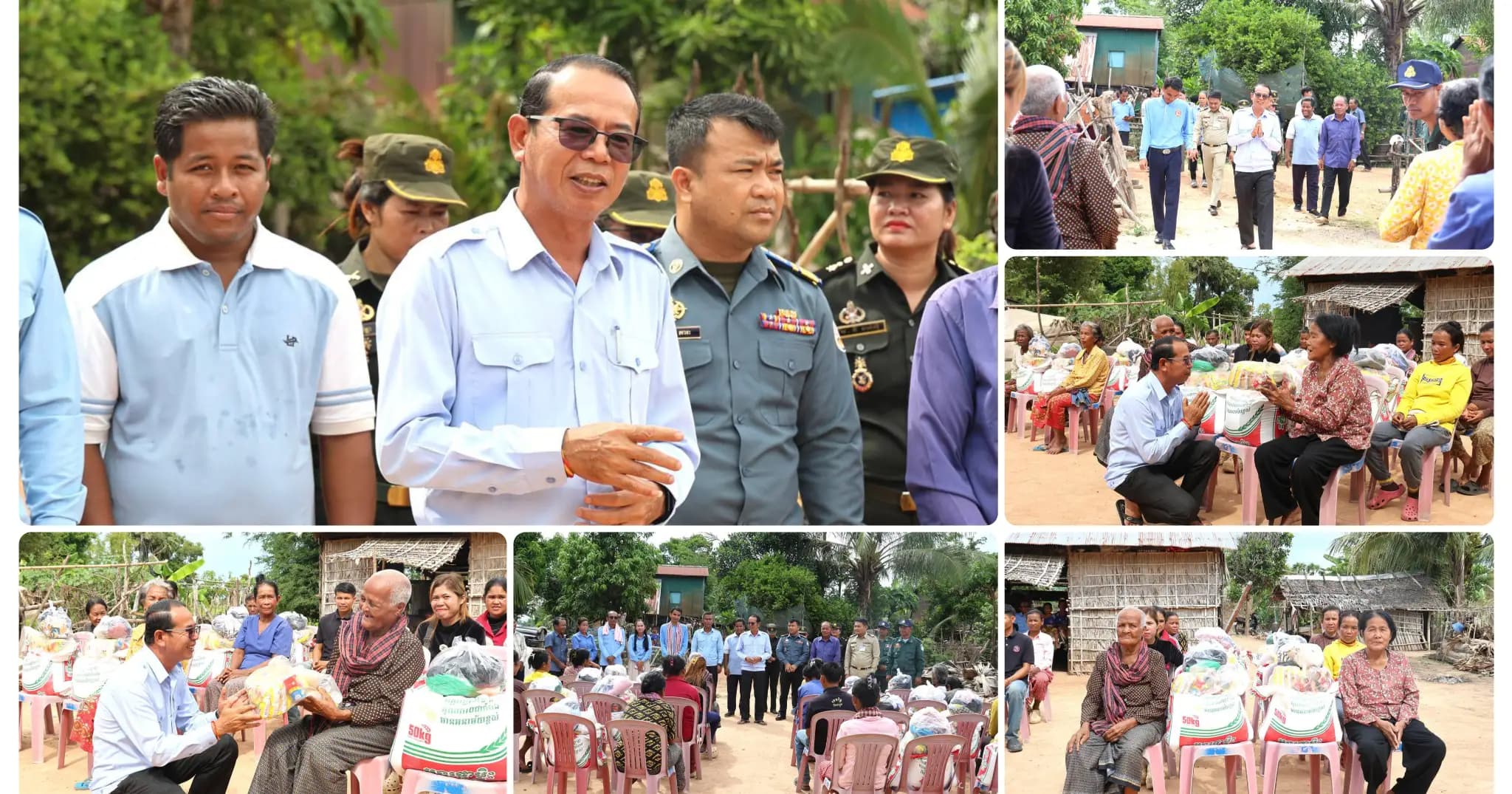 លោកអភិបាលស្រុកស្ទោង បានលើកឡើងថា សំណង់ហេដ្ឋារចនាសម្ព័ន្ធ និងការអភិវឌ្ឍមូលដ្ឋានសព្វថ្ងៃ ជាចំណងដៃដ៏ថ្លៃថ្លារបស់សម្ដេចធិបតី ចងដៃពលរដ្ឋគ្រប់គ្នា