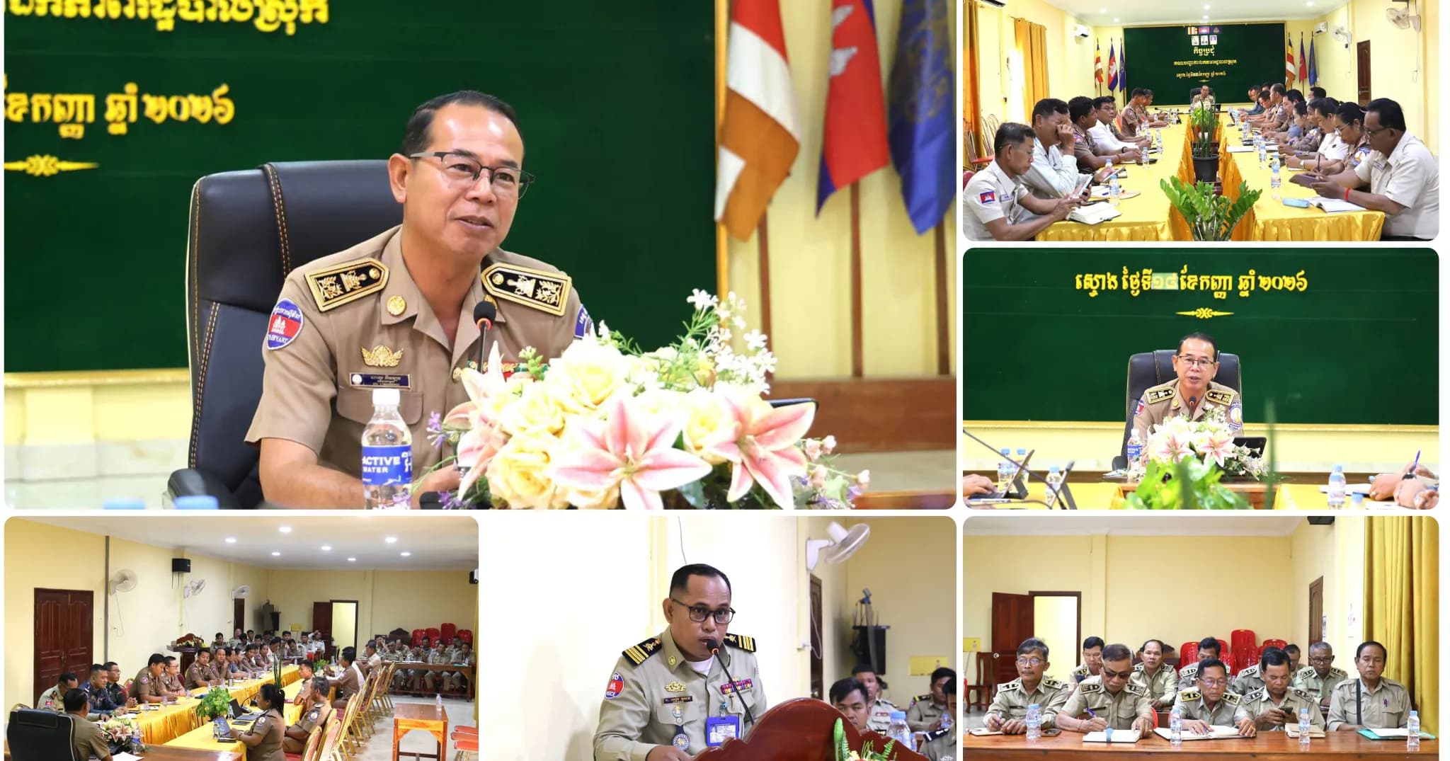 ប្រធានគណៈបញ្ជាការឯកភាពរដ្ឋបាលស្រុកស្ទោង ប្តេជ្ញាចិត្តខ្ពស់បន្ថែមទៀតក្នុងការទប់ស្កាត់បទល្មើសស្គេមអនឡាញមិនឱ្យកើតមានដាច់ខាត ក្នុងដែនសមត្ថកិច្ចរបស់ខ្លួន