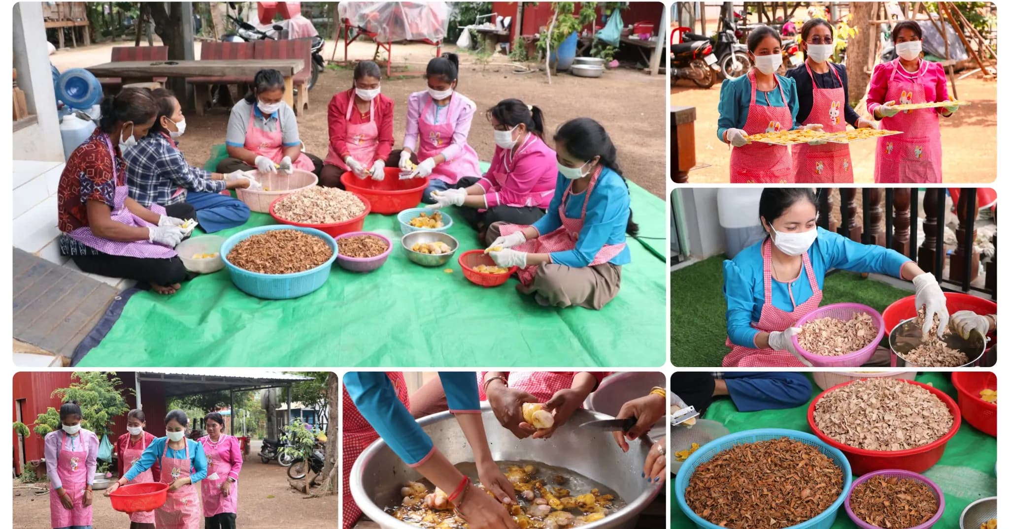 ក្រុមស្ត្រីកែច្នៃម្សៅរំដេង រមៀត ពន្លៃ និងខ្ញី ជួយបង្កើនចំណូល និងកាត់បន្ថយការធ្វើចំណាកស្រុក នៅស្រុកប្រាសាទបល្ល័ង្ក