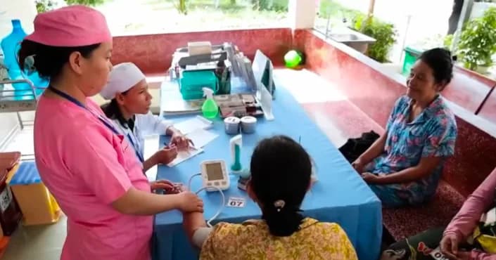 ដោយមានទំនុកចិត្តលើសេវាសាធារណៈល្អ «មណ្ឌលសុខភាពព្រែកតាមាក់» ទទួលស្វាគមន៍ប្រជាពលរដ្ឋ មិនត្រឹមតែក្នុងតំបន់នោះទេ ថែមទាំងមកពីក្រៅតំបន់ថែមទៀតផង