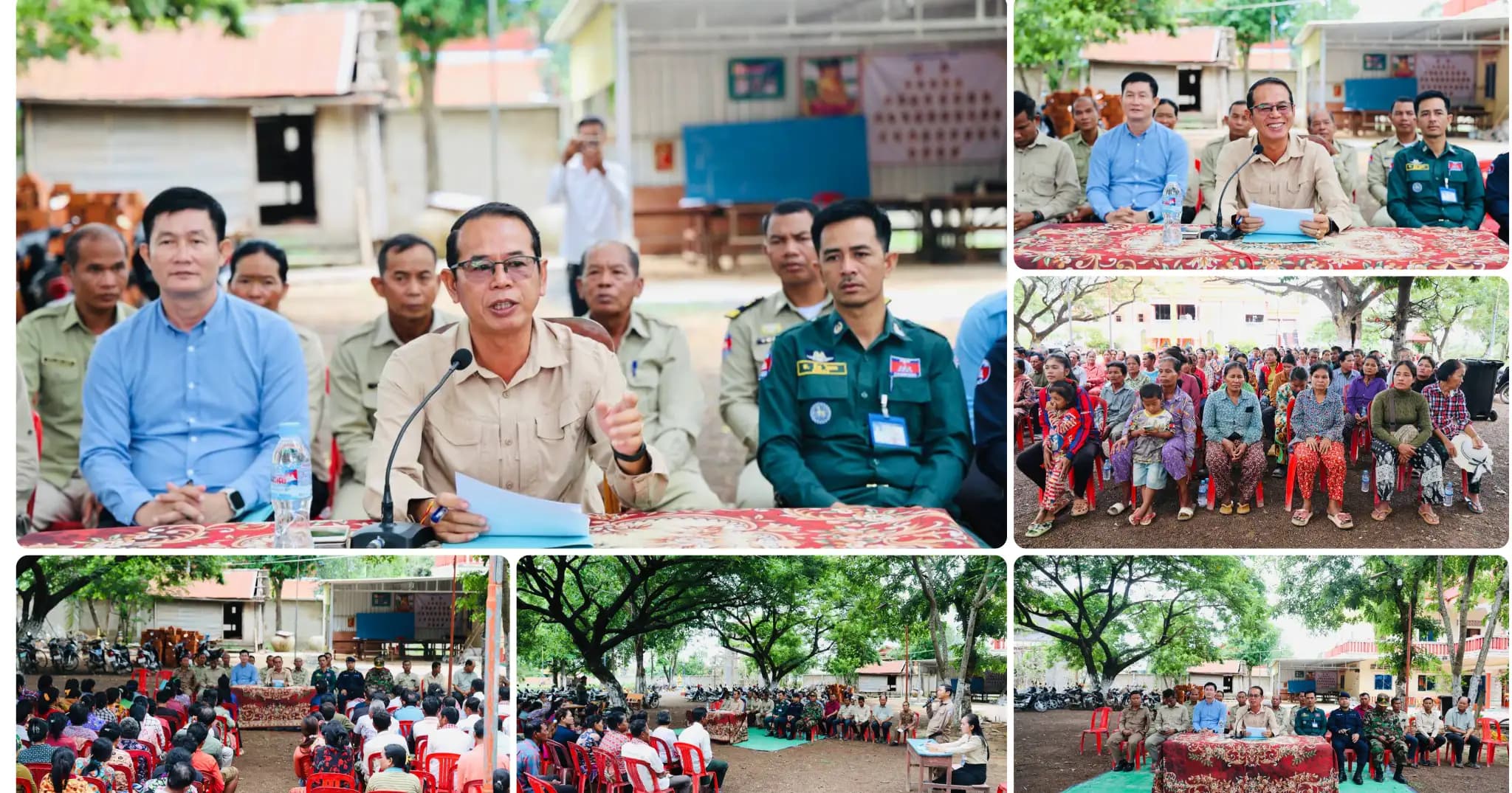 អភិបាលស្រុកស្ទោង អបអរសាទរក្រៃលែងជាមួយប្រជាពលរដ្ឋឃុំចំណាលើ ដែលទទួលបាន សមិទ្ធផល សំណង់ហេដ្ឋារចនាសម្ព័ន្ធស្អេកស្កះ បន្តបន្ទាប់ពីរាជរដ្ឋាភិបាល និងក្រុមការងារចុះមូលដ្ឋាន
