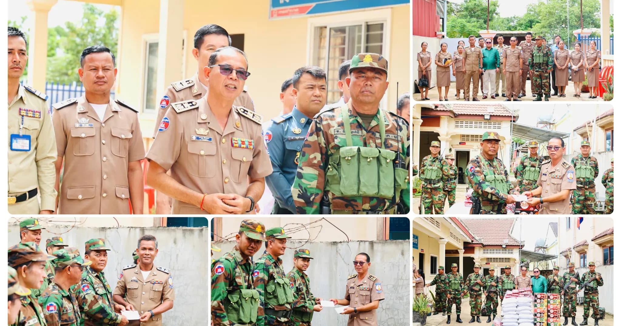 លោកអភិបាលស្រុកស្ទោង គោរពថ្លែងអំណរគុណយ៉ាងជ្រាលជ្រៅបំផុតដល់ឯកឧត្តម ថោ ជេដ្ឋា ដែលតែងតែឧបត្ថម្ភគាំទ្រលើកទឹកចិត្តវីរកងទ័ពការពារបូរណភាពទឹកដី