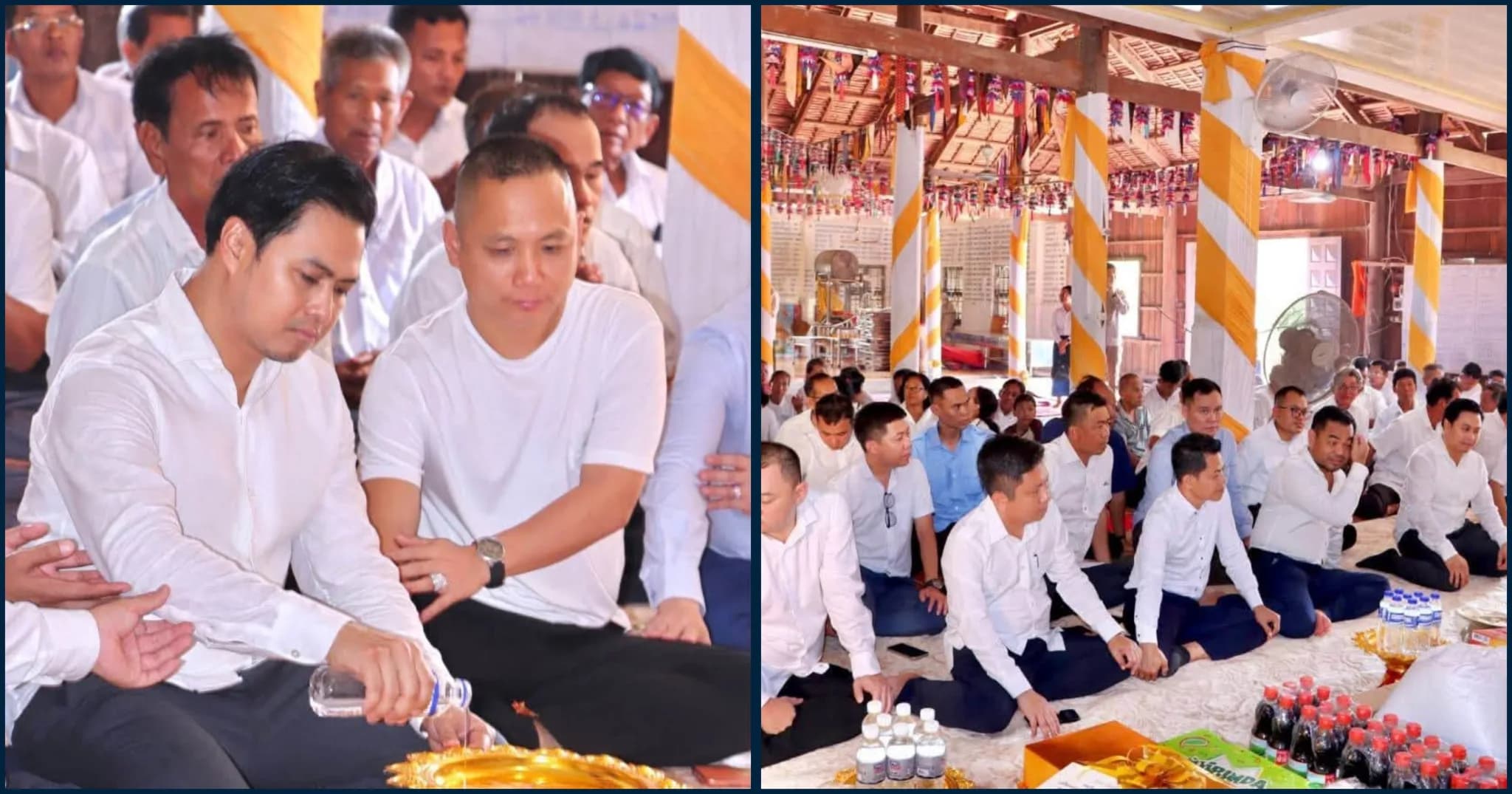 ឯកឧត្តម ហែម សុវត្ថិ អញ្ជើញដឹកនាំសហការី ប្រគេនទៀនព្រះវស្សាដល់ព្រះសង្ឃ ចំនួន ៥ វត្ត នៅវត្តពោធិរិទ្ធិ ឃុំកោះសូទិន