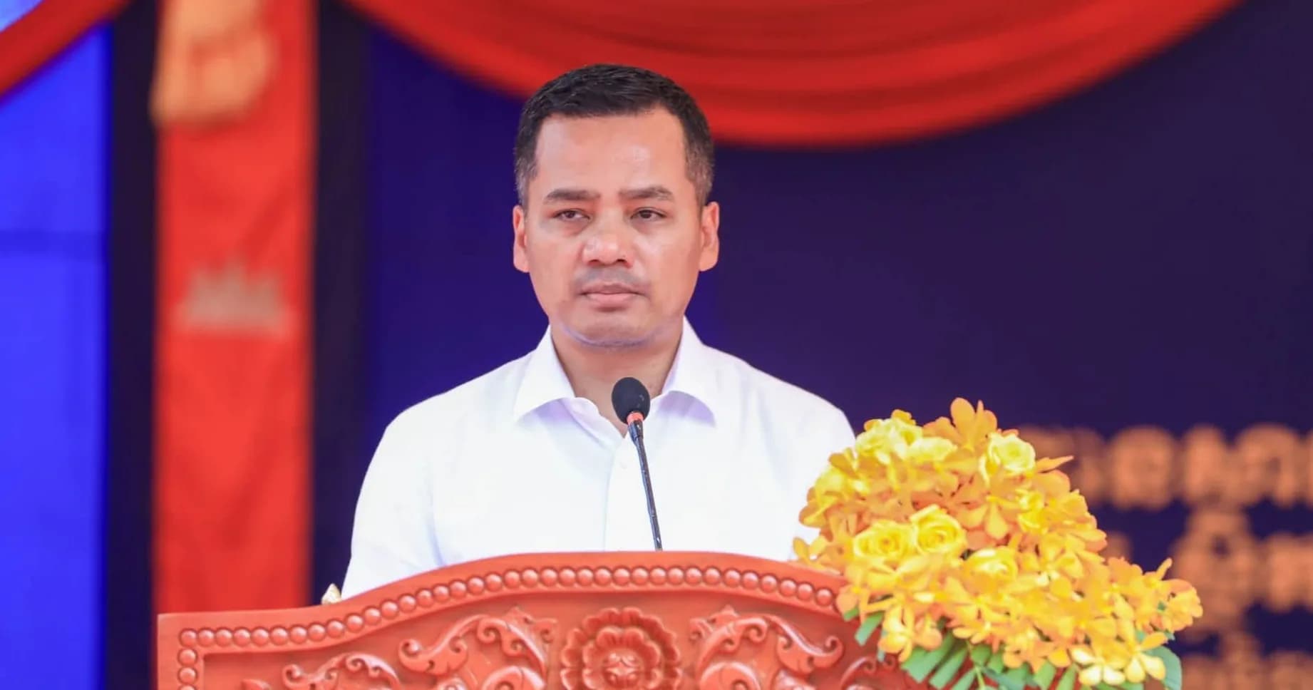 ពិធីបុណ្យឆ្លងឧបដ្ឋានសាលា និងសមិទ្ធផលនានាក្នុងវត្តថ្នល់ជ័យ ឃុំពពឺស ស្រុកស្វាយអន្ទរ