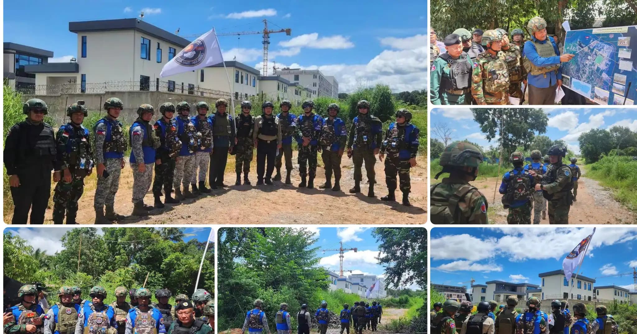 ពលរដ្ឋនៅតែមិនអាចវិលចូលផ្ទះវិញបាន! ក្រុមអ្នកសង្កេតការណ៍អាស៊ានចុះពិនិត្យសភាពការណ៍ពិតនៅអូរស្មាច់ ក្រោយការទន្ទ្រានពីយោធាថៃ