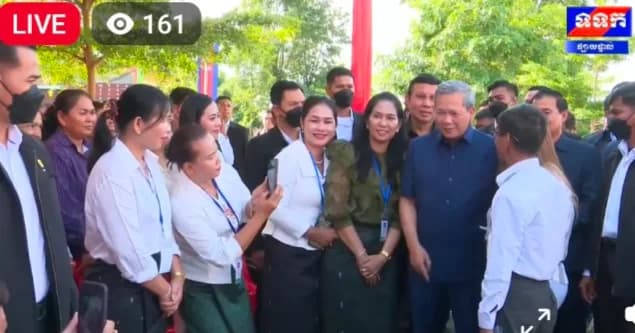 ផ្សាយផ្ទាល់ ៖ ពិធីសម្ពោធបើកឱ្យប្រើប្រាស់ ជាផ្លូវការផ្លូវជាតិលេខ១០ ប្រវែងសរុប ១៩៨,៥១៨គ.ម ក្រោមអធិបតីភាពដ៏ខ្ពង់ខ្ពស់ សម្ដេចមហាបវរធិបតី ហ៊ុន ម៉ាណែត នាយករដ្ឋមន្រ្តីនៃព្រះរាជាណាចក្រកម្ពុជា ថ្ងៃទី១ ខែតុលា ឆ្នាំ២០២៦